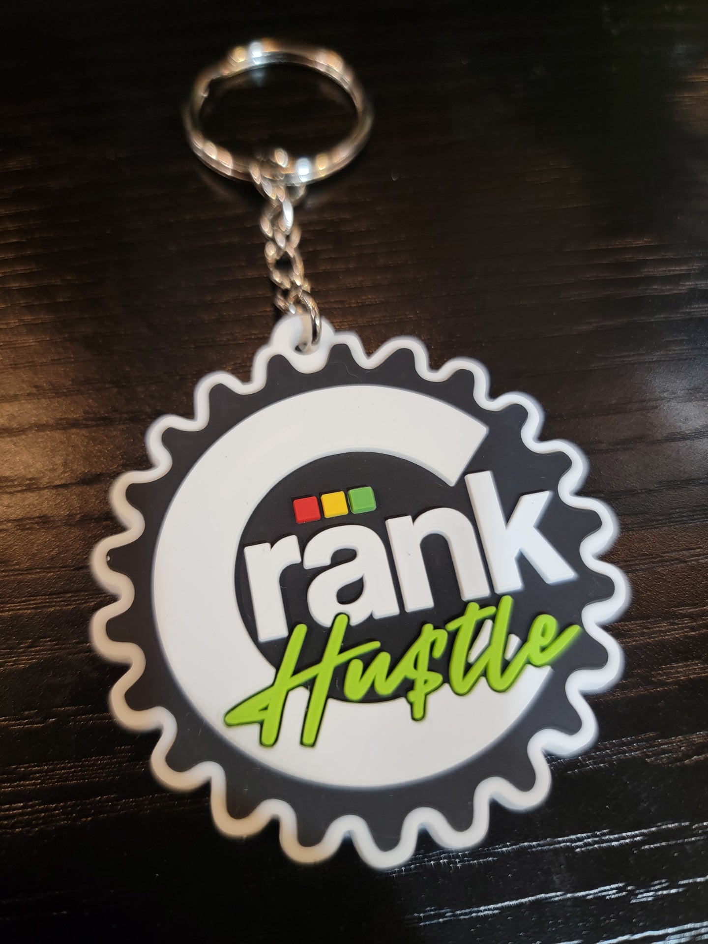 Crank Hustle Keychain